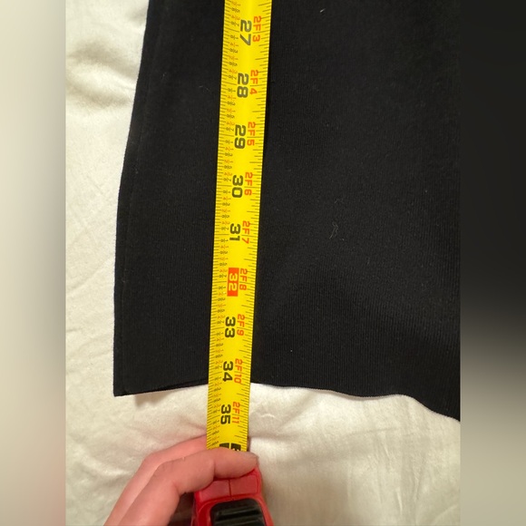 A.L.C. Taylor II Knit Collared Mini Dress in Black Size Medium - Picture 11 of 11